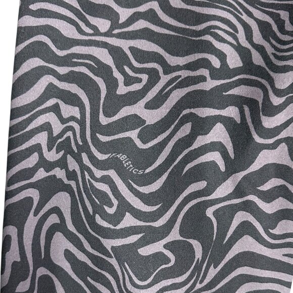 Fabletics M Define Powerhold High Waisted 7/8 Legging Pewter Marble Zebra - Picture 9 of 16